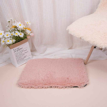 Human Pet Dual-Use Plush Pad Pet Round Pad Warm And Comfortable Machine Washable Small Suitable For Autumn And Winter Comfort