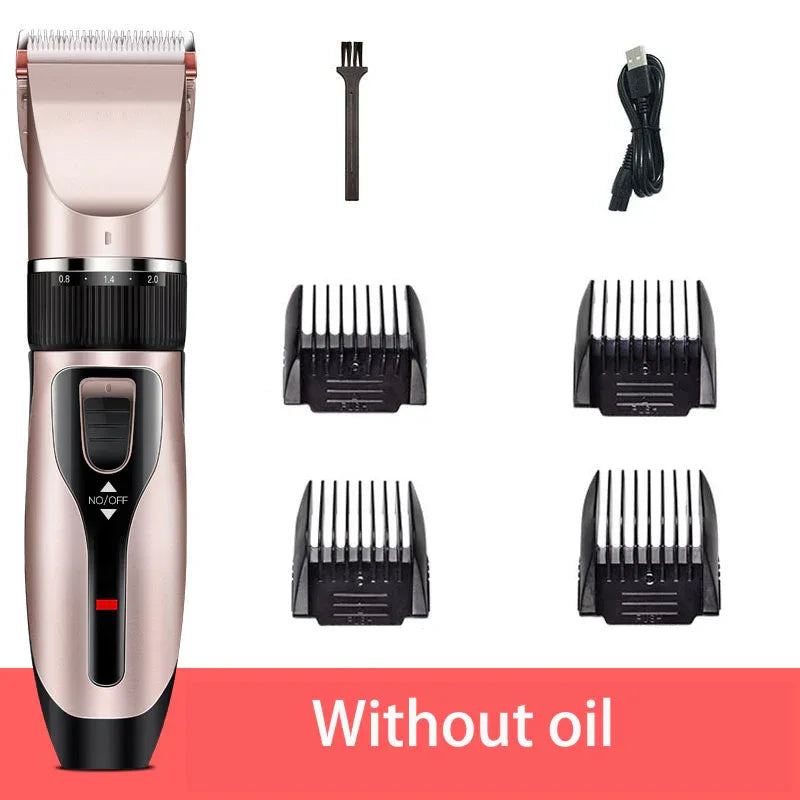 Hair Clipper Electric Clipper Hair Rechargeable Electric Clipper Artifact Own Shaving Electric Shaver - Shello's Creative Boutique