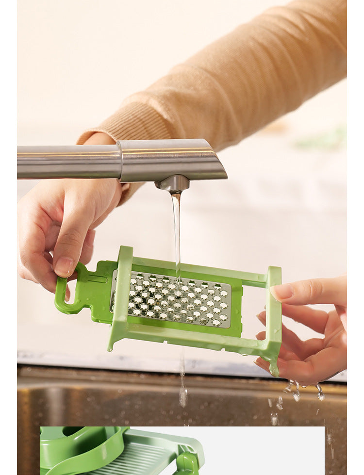 5-IN-1 BL ADE BOX INTEGRATED STORAGE Fruit Chopper Slicer Dicer Cutter Grinder Set Vegetable Processor Slicer Cutter eprolo