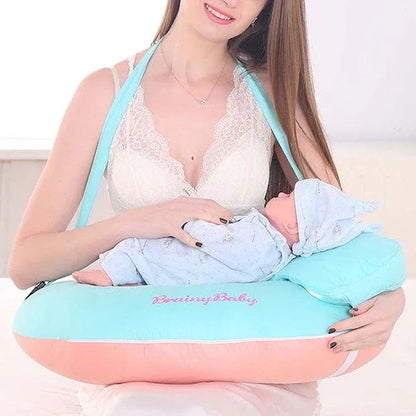 Breastfeeding Pillow Multifunctional Nursing Pillow Newborn Baby Feeding U-shaped Pillow Pregnant Woman Waist Comfort Cushion - Shello's Creative Boutique
