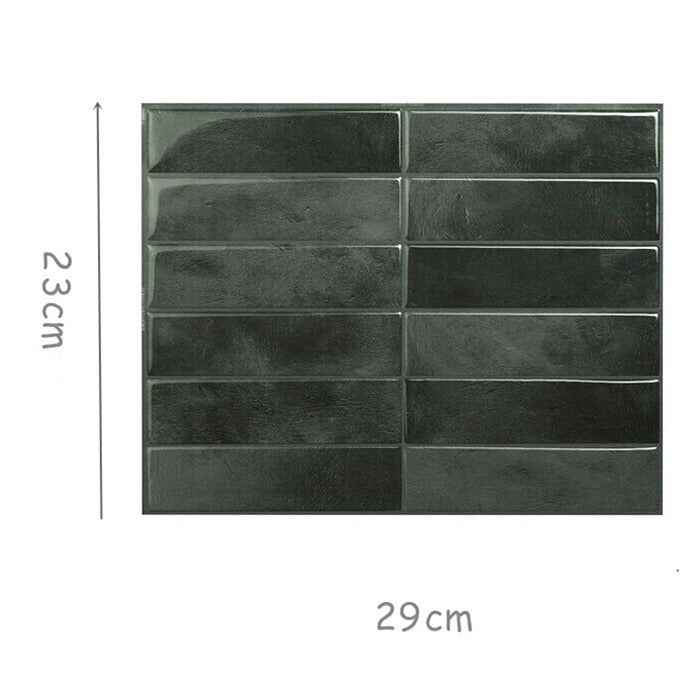 High Temperature Resistant Wall Stickers for Kitchen and Bathroom - 3D Self-Adhesive Design