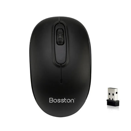 Q1 wireless mouse computer mouse desktop energy-saving simple configuration mini receiver - Shello's Creative Boutique
