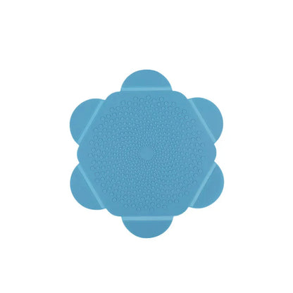 Microwave Oven Anti Spluttering Lid Collapsible Silicone Microwave Food Cover with Plate Microwave Cover lids - Shello's Creative Boutique