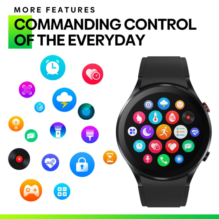 Zeblaze GTR 3 Voice Calling Smartwatch - Temperature Monitor, 60+ Sports, 15-Day Battery