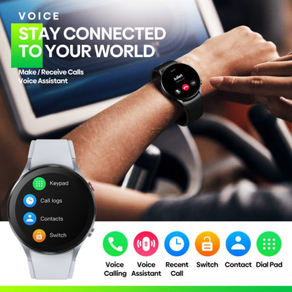 Zeblaze GTR 3 Voice Calling Smartwatch - Temperature Monitor, 60+ Sports, 15-Day Battery