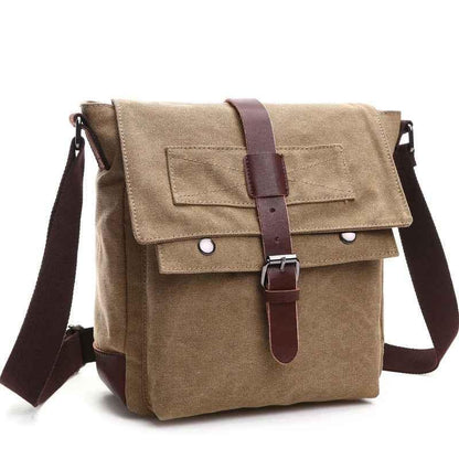 Men Business Messenger Bag Vintage Crossbody Shoulder Pack - Shello's Creative Boutique
