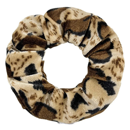 Tie dye velvet zipper large intestine loop - Shello's Creative Boutique