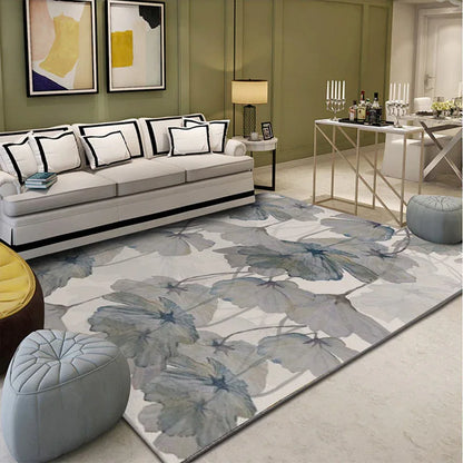 Abstract Floral Kitchen & Living Room Carpet – Anti-Slip Designer Floor Mat - Shello's Creative Boutique
