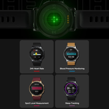 Zeblaze GTR2 1.28 inch Color Touch Screen Bluetooth 5.0 IP68 Waterproof Smart Watch, Support Sleep Monitor / Heart Rate Monitor / Blood Pressure Monitoring - Shello's Creative Boutique