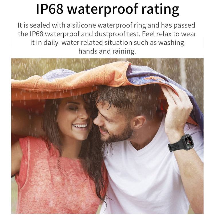 Lokmat FT10 Waterproof Music Smartwatch - Heart Rate, Blood Pressure, Multi-Sport