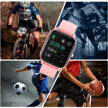LOKMAT P8 Waterproof Fitness Smartwatch - 1.4" Display, Heart Rate, Sleep Monitor