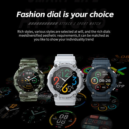 LOKMAT ATTACK 3 Sports Smartwatch - Bluetooth Calling, Heart Rate, Multi-Sport Modes