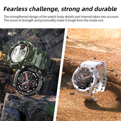 LOKMAT ATTACK 3 Sports Smartwatch - Bluetooth Calling, Heart Rate, Multi-Sport Modes