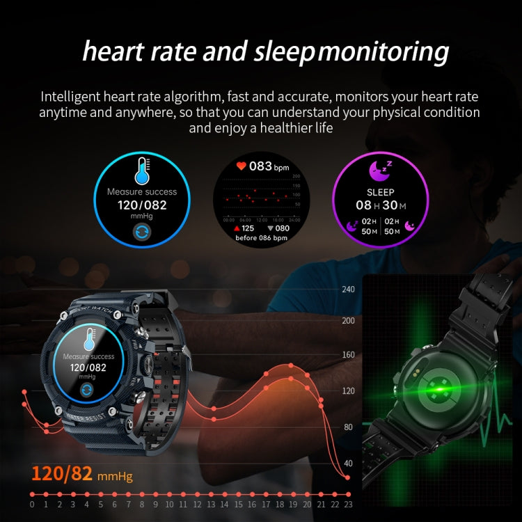 LOKMAT ATTACK 3 Sports Smartwatch - Bluetooth Calling, Heart Rate, Multi-Sport Modes
