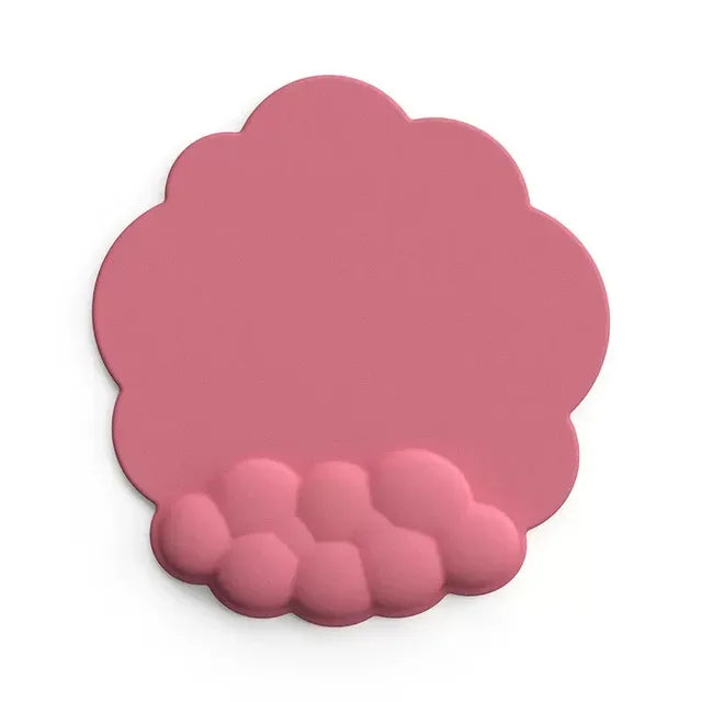 Mouse pad with wrist rest keyboard cloud anti-slip memory foam desktop office gamer mouse wrist rest - Shello's Creative Boutique