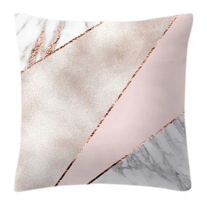 Rose Gold Pineapple Glitter Pillow Case - Glamorous 45x45cm Cushion Cover - Shello's Creative Boutique