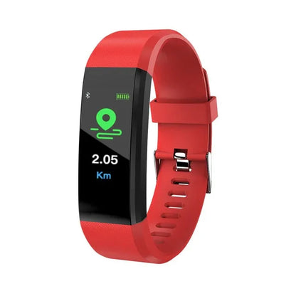 115 Plus Bluetooth Smart Watch Heart Rate Monitor Smart Watch Fitness Tracker Bracelet Waterproof Smart Wristband - Shello's Creative Boutique