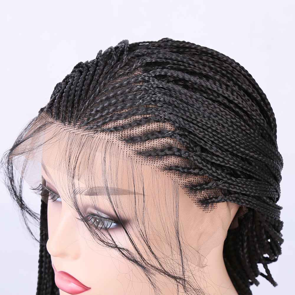 Long Synthetic Wig with Box Braids For Women