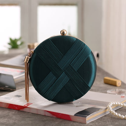 Women Fashion Banquet Party Silk Handbag - Shello's Creative Boutique