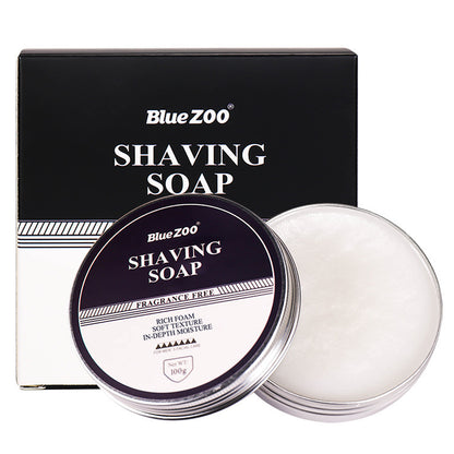 BlueZOO Men's Facial Shave Beard Shaving Foaming Soap Sandalwood Scented Mint eprolo