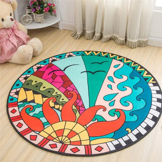 1pcs multicolor baby soft pad game blanket children's toy carpets Climbing cushions crawling mats children's toy mats - Shello's Creative Boutique