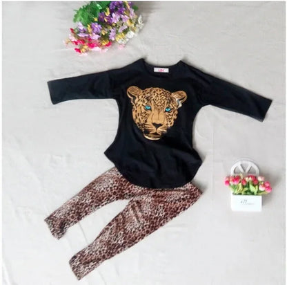 Winter Toddler Sports Suit - Cozy Festive Girls Outfit (1-6y) - Shello's Creative Boutique