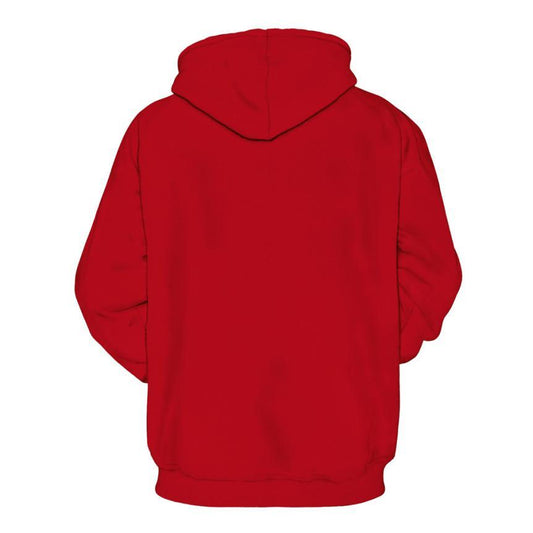 Women Men Christmas 3D Santa Printed Sweatshirt Shello Creative Boutique