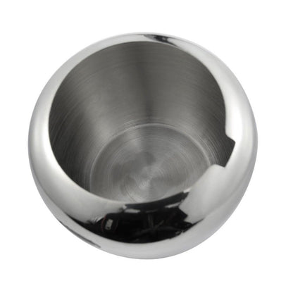 Realand 18/8 Stainless Steel Apple Sugar Bowl Seasoning Jar Condiment Pot Spice Container Canister Cruet with Lid and Spoon eprolo