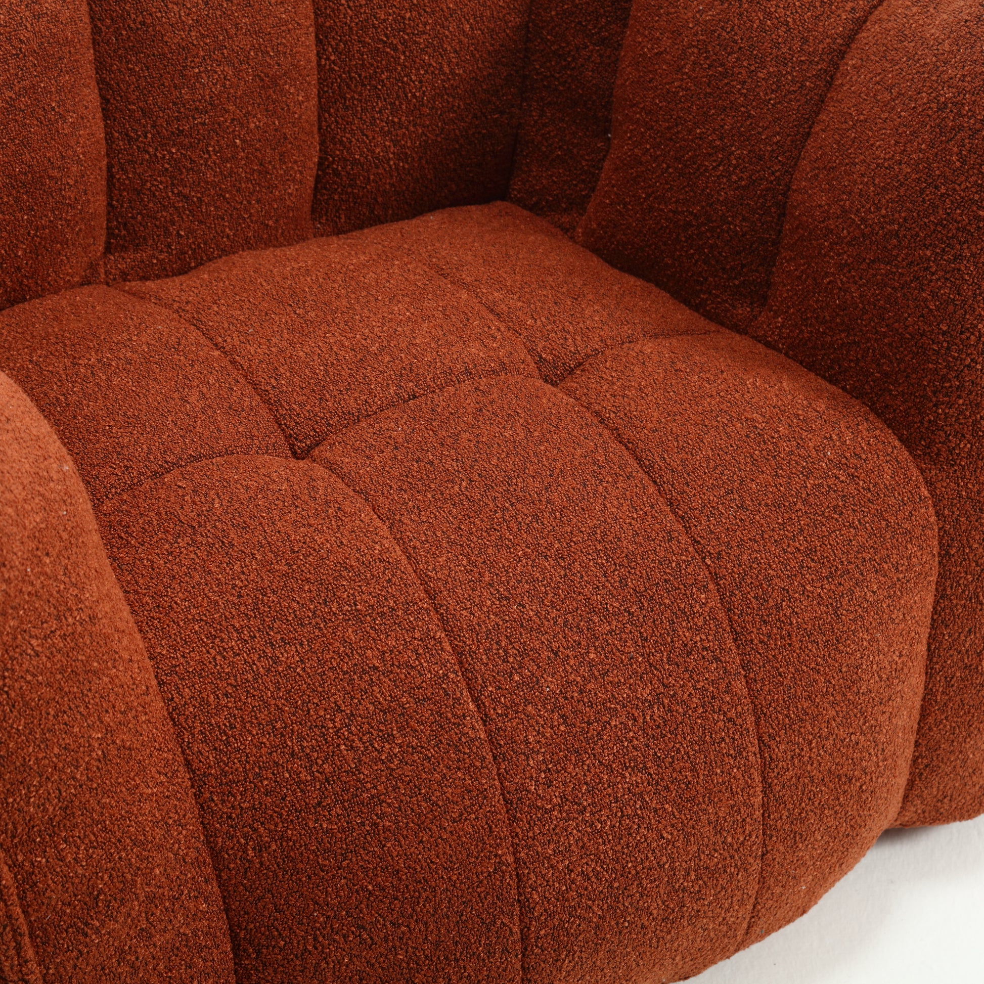 Soft Bean Bag Chair with High Resilient Foam(Chips)for living room and bedroom Comfortable Square Lazy Sofa with  Footstool eprolo