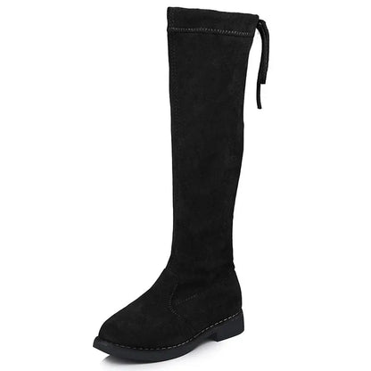 Princess Over Knee Boots – Autumn & Winter Fashion for Girls (Sizes 26–37) - Shello's Creative Boutique