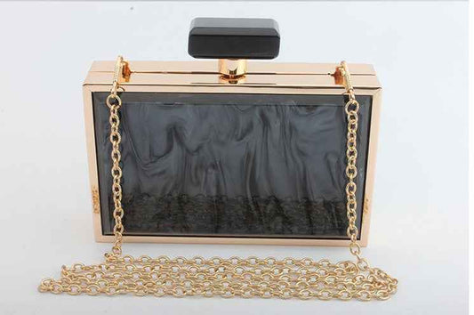 Acrylic Perfume Bottle Clutch - Women's Acrylic Bag Evening Bag