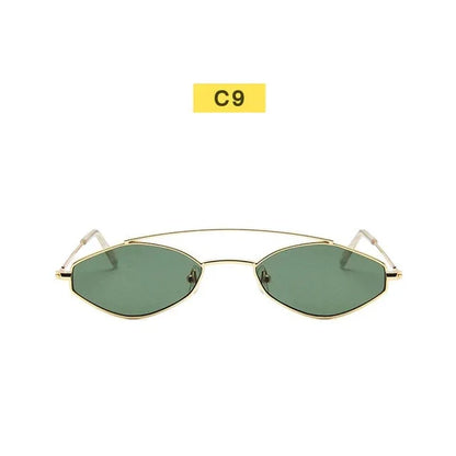 90s Sunglasses Women Retro Oval Sunglasses Lady Brand Designer Vintage Black Sunglasses Girls Eyeglasses UV400 Oculos - Shello's Creative Boutique
