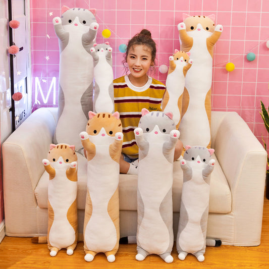 Long Cat Pillow Large Plush Toys Sleeping Pillow eprolo