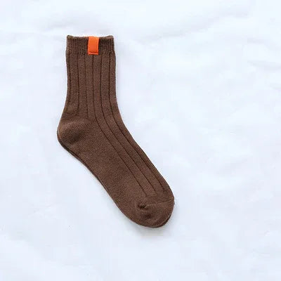 1Pair Warm Women Socks Striped 3D Socks Autumn Winter Style Socks - Shello's Creative Boutique