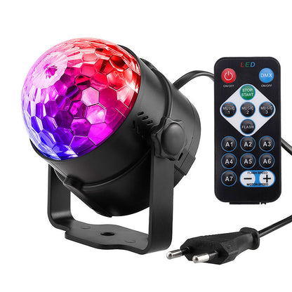 Led Disco Light Stage Lights DJ Disco Ball Lumiere Sound Activated Laser Projector effect Lamp Light Music Christmas Party eprolo