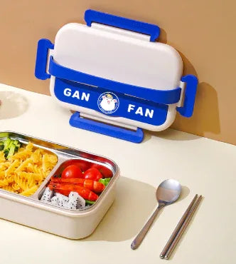 Stainless steel portable heat preservation sealed lunch box lunch box - Shello's Creative Boutique