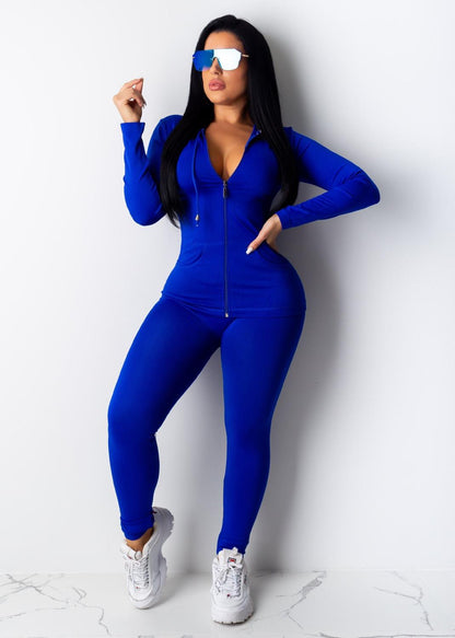 Two Piece Set Tracksuit Women Festival Clothing Fall Winter Top+Pant Sweat Suits Neon 2 Piece Outfits Matching Sets eprolo