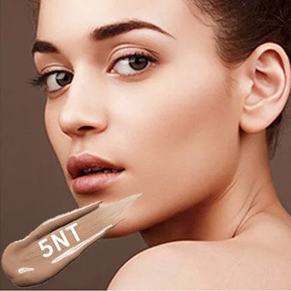 Professional Full Coverage Liquid Foundation Face Base Makeup Natural Colour Concealer - Shello's Creative Boutique