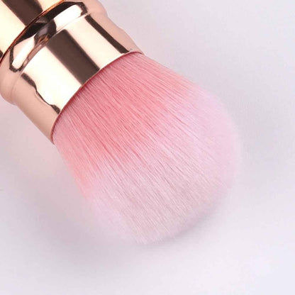 Portable Makeup Brush – Compact Telescopic Brush for Travel - Shello's Creative Boutique