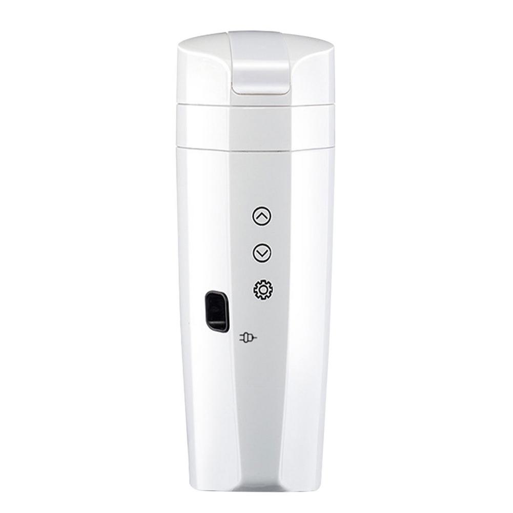 70W Real-time Temperature Vehicle Heating Cup 12V 24V Waterproof Stainless Steel Car Kettle Water Heater Car Mug Travel Kettle eprolo