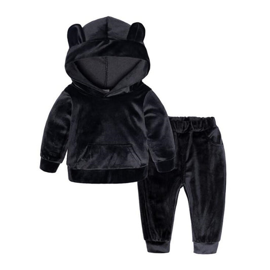 Sport Suit Children Clothing Sets Boys Girls Outfits Winter Gold Velvet Tracksuit Autumn Boy Clothes 1 2 3 4 5 6 7 8 Years eprolo
