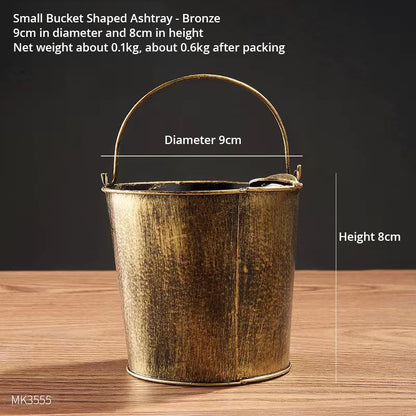 Creative Retro Ashtray Decorations Home Imitation Old Family Living Room Simple Modern New Leisure Anti Falling Iron Art eprolo