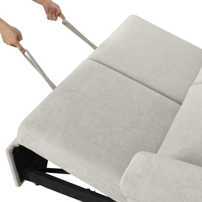 U_STYLE Convertible Soft Cushion Sofa Pull Bed - Shello's Creative Boutique