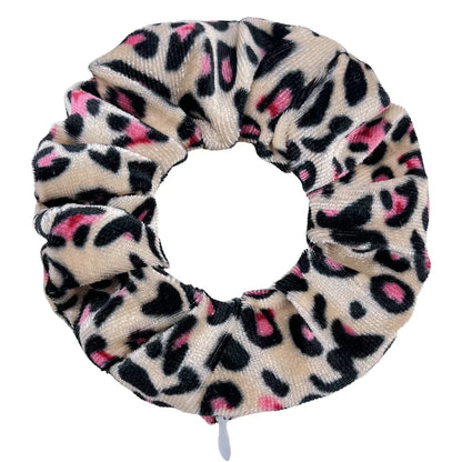 Tie dye velvet zipper large intestine loop - Shello's Creative Boutique