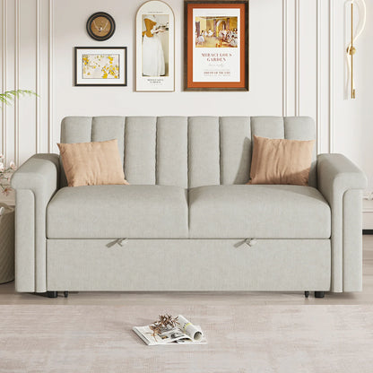 U_STYLE Convertible Soft Cushion Sofa Pull Bed - Shello's Creative Boutique
