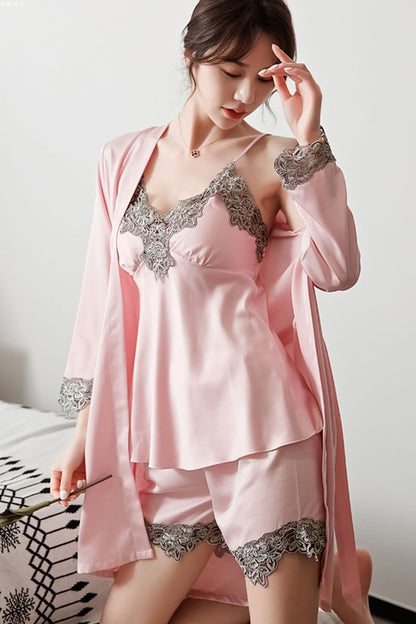 5 Pieces Set Women Pajamas Set eprolo