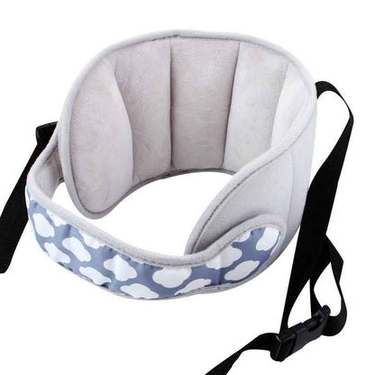 Child Car Seat Head Support Pillow - Soft Neck Cushion for Safe Travel Sleep