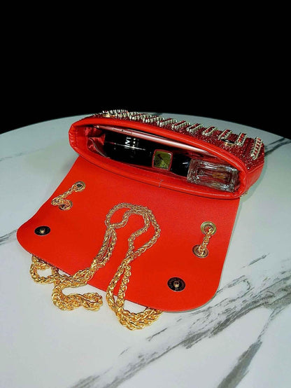 Evening Dress Handbag: New Rhinestone Crossbody Cheongsam Bag for Socialites and Banquets - Shello's Creative Boutique