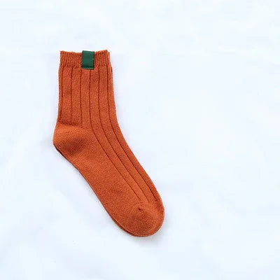 1Pair Warm Women Socks Striped 3D Socks Autumn Winter Style Socks - Shello's Creative Boutique
