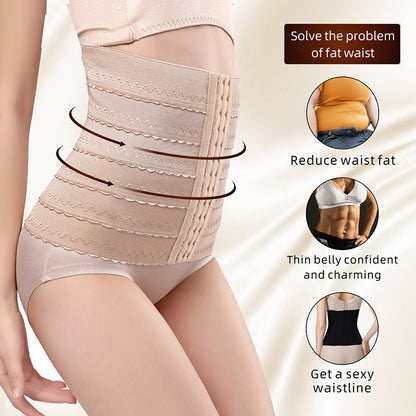 Women's Postpartum Belly Belt Waist Waist Corset Body Belt Reduce Belly Girdle Waist Clip Body Shaping Belt Body Sculpting Underwear